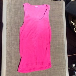 Ombré pink tank